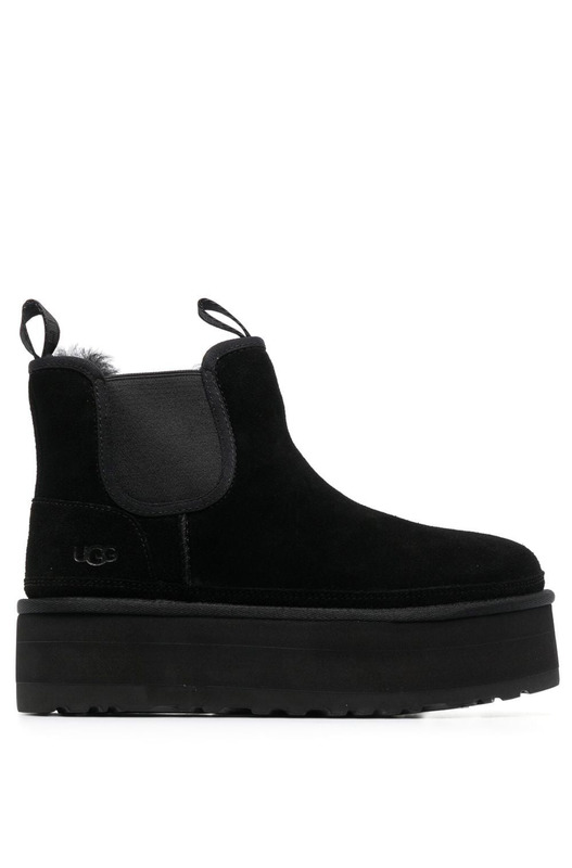 Ботинки UGG Neumel Platform Chelsea Black UGG , фото