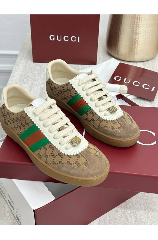 Кеды Gucci на плоской подошве Gucci, фото