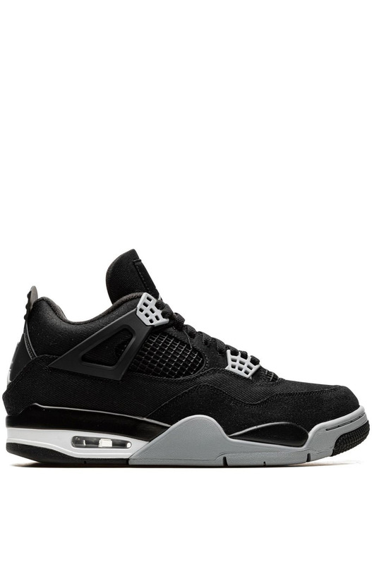 Кроссовки Air Jordan 4  Black Canvas  Nike, фото