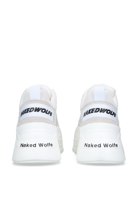 кожаные кроссовки Track на платформе Naked Wolfe, фото