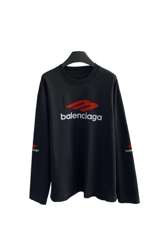Свитшот с лого Black Balenciaga, фото