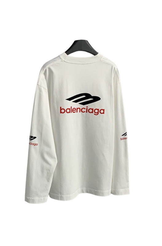 Свитшот с лого White Balenciaga, фото