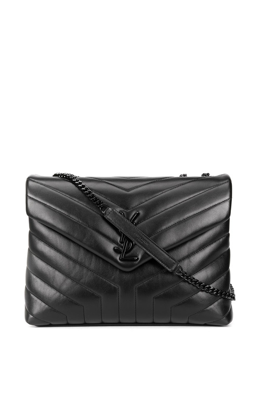 Стеганая сумка на плечо Loulou с логотипом Yves Saint Laurent, фото
