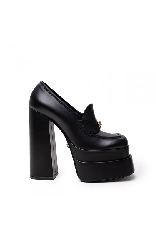Туфли INTRICO черные Versace, фото