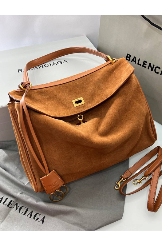 Замшевая сумка BALENCIAGA RODEO Balenciaga, фото